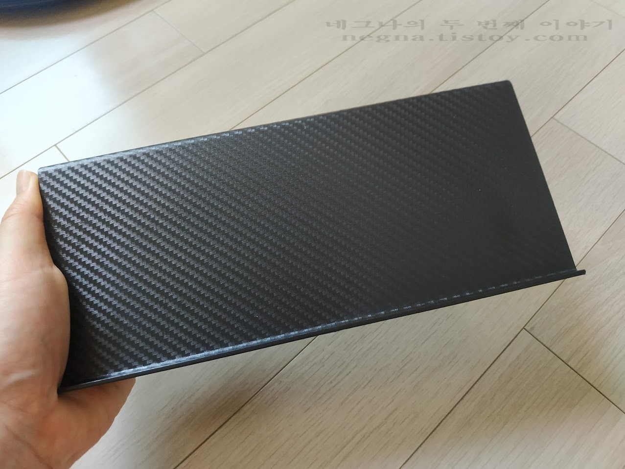 개봉해서 촬영.