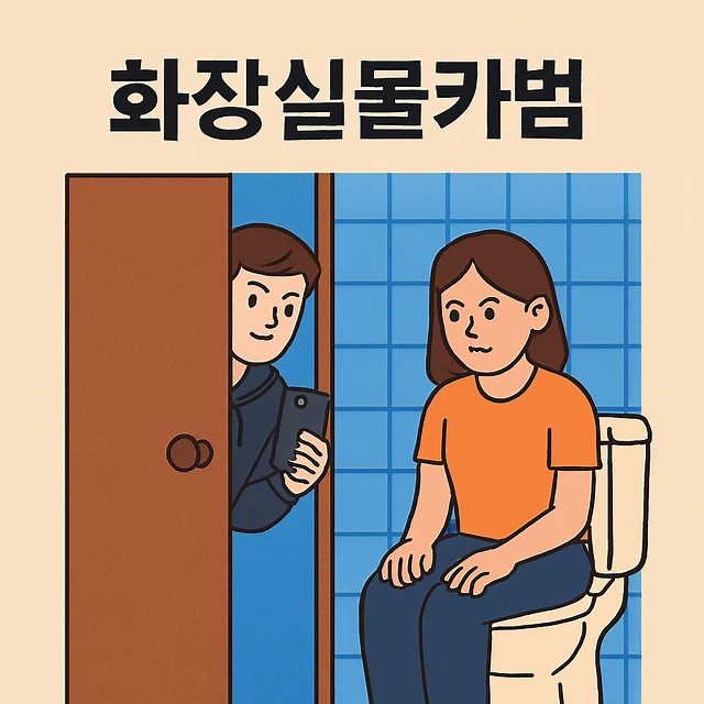몰카형량, 화장실몰래카메라