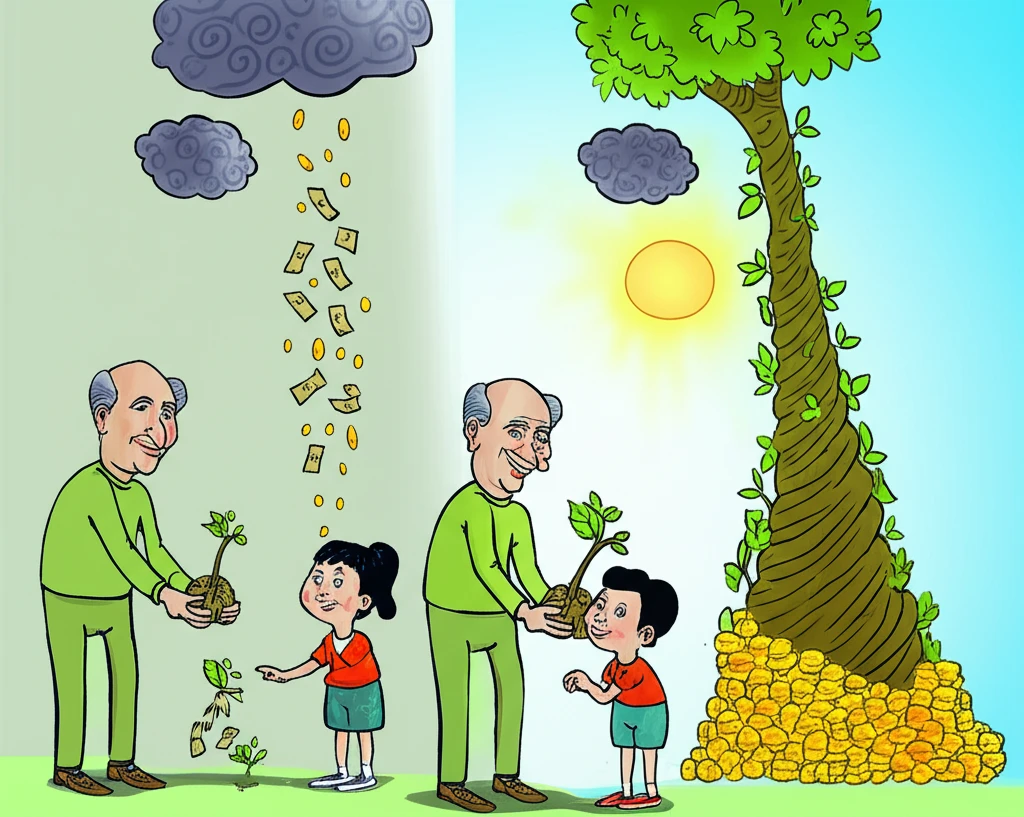 세대 생략 증여와 이중 증여, 절세 ..