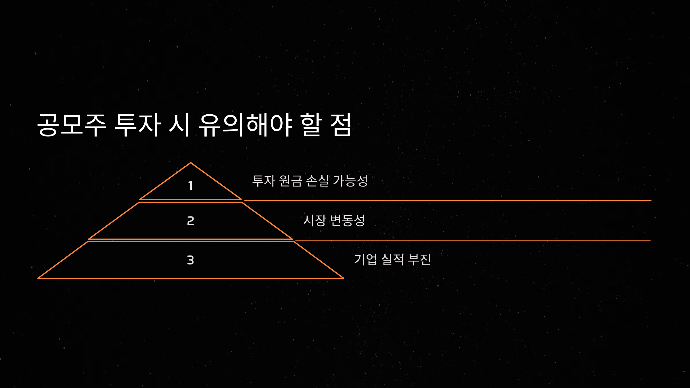 공모주 투자 시 유의해야 할 점
