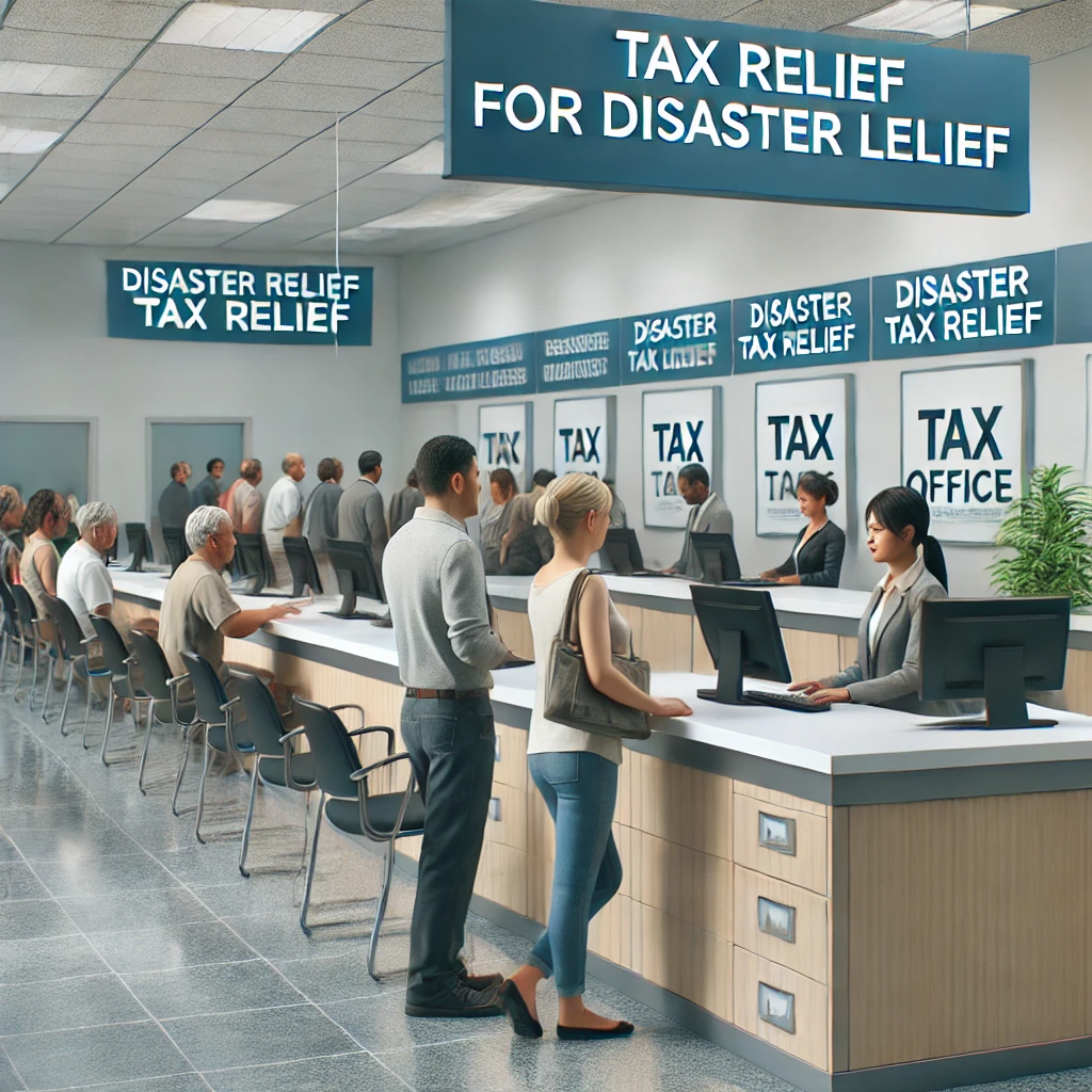 연말정산 재해손실 세액공제 관련 그림