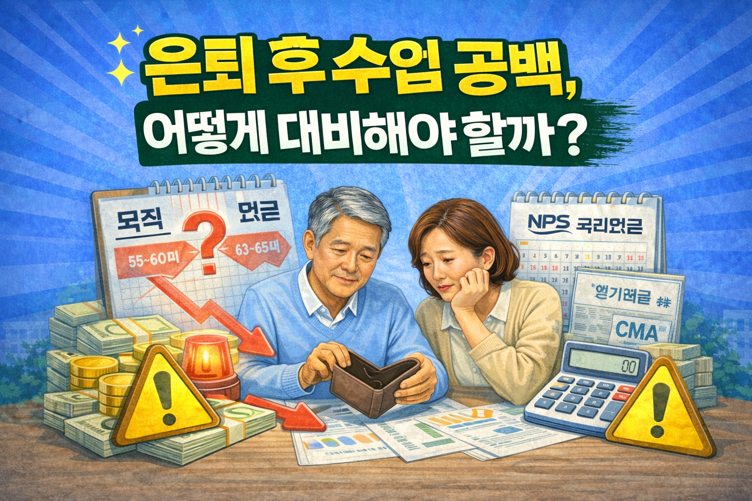 은퇴 후 수입 공백, 어떻게 대비해야 할까?