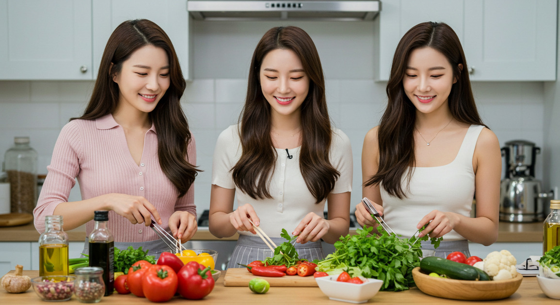 혈관 건강 지키는 여성 이미지