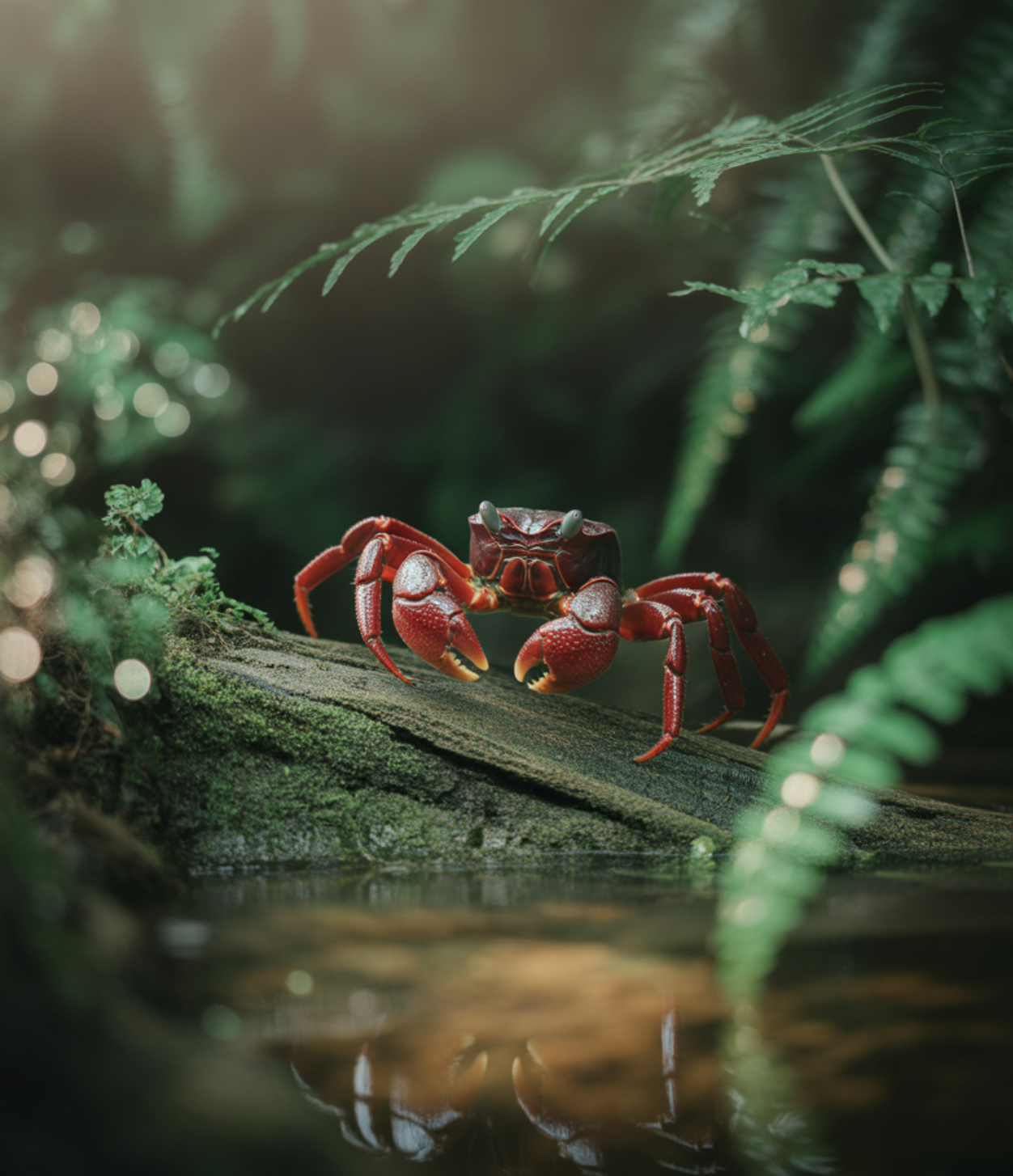 뱀파이어크랩&amp;#44; 물속에만 살지 않아요