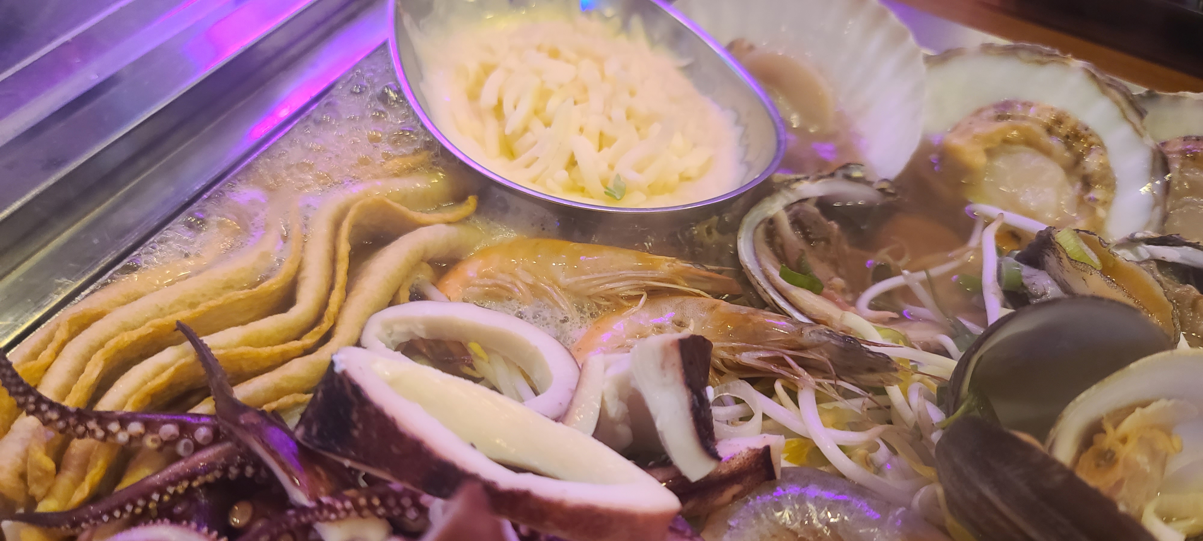 바다수퍼 해물천하 조개구이 조개찜 국물조개찜 해산물 문어 통오징어 조개 가리비 특제육수