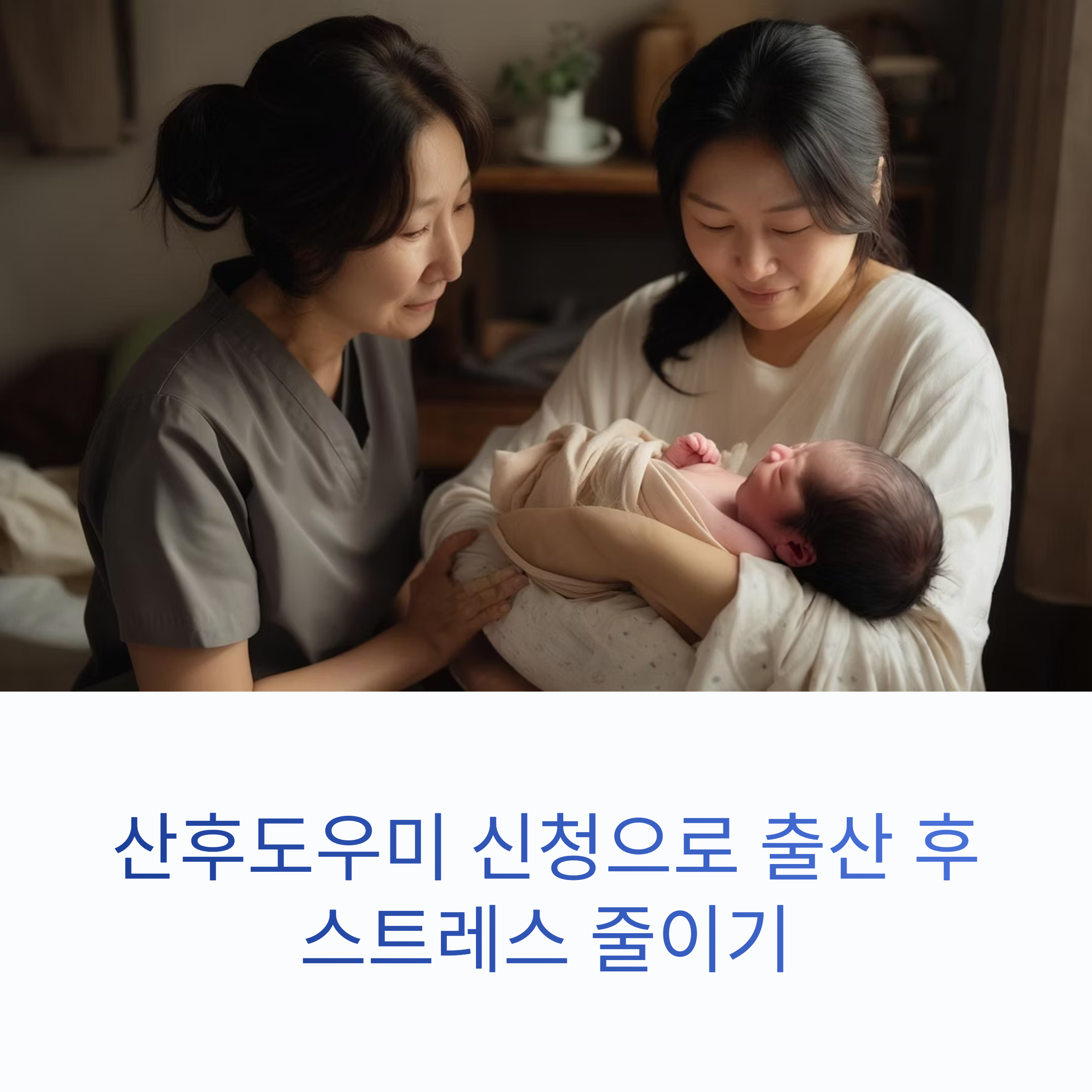산후도우미 신청 절차