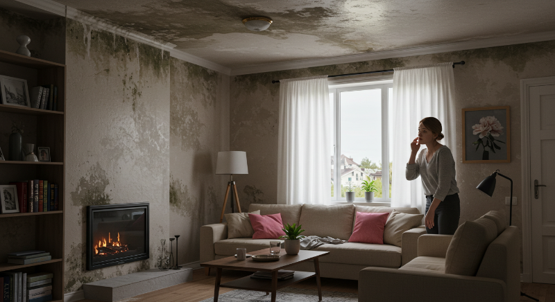 곰팡이와 냄새의 원인! 집 누수, 초기 발견