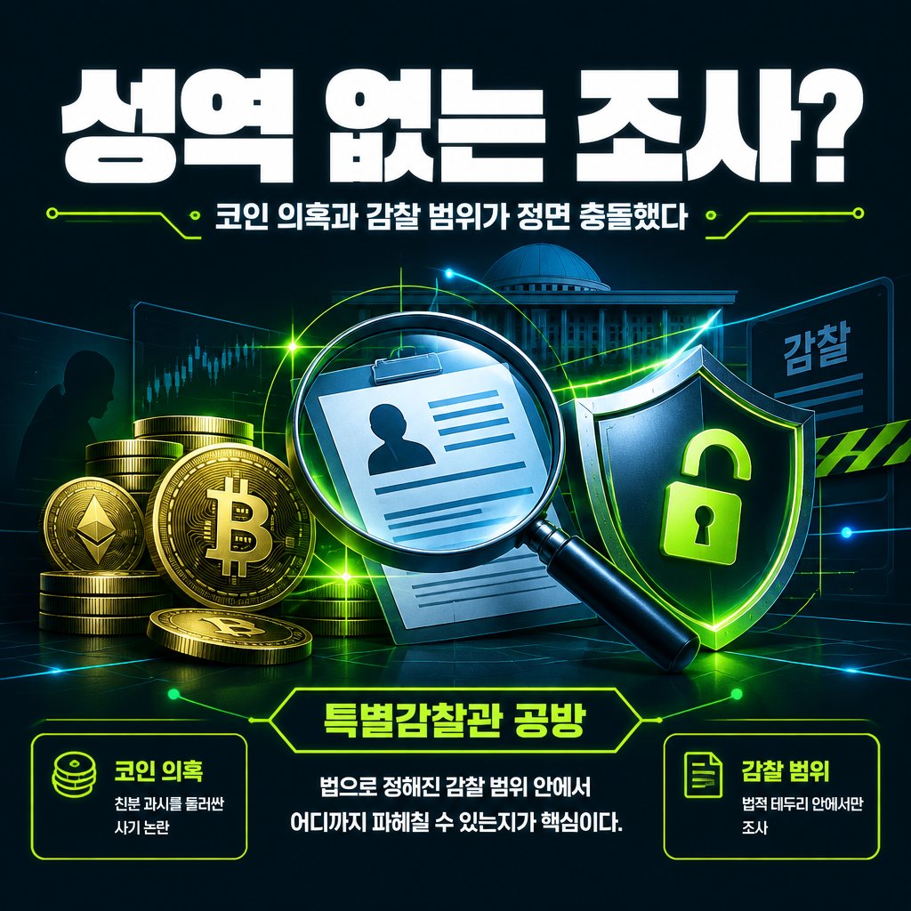성역 없는 조사?