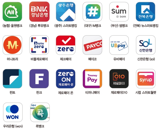 온누리상품권 간편결제사 앱