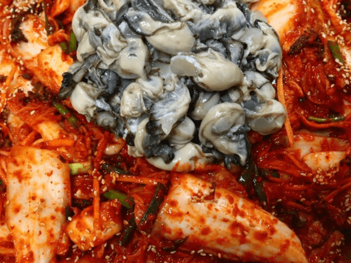 배추효능, 굴김치