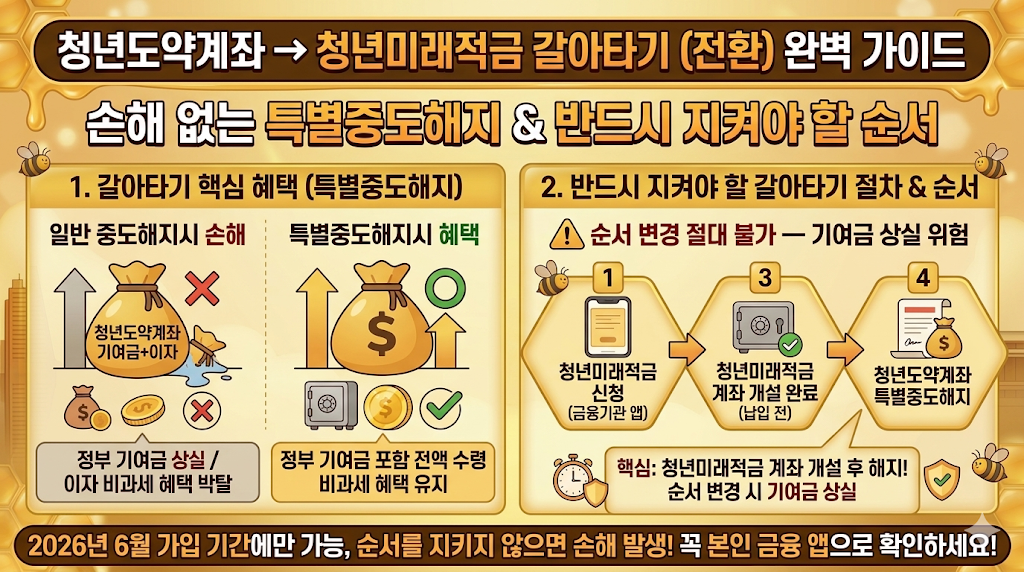 청년미래적금 갈아타기