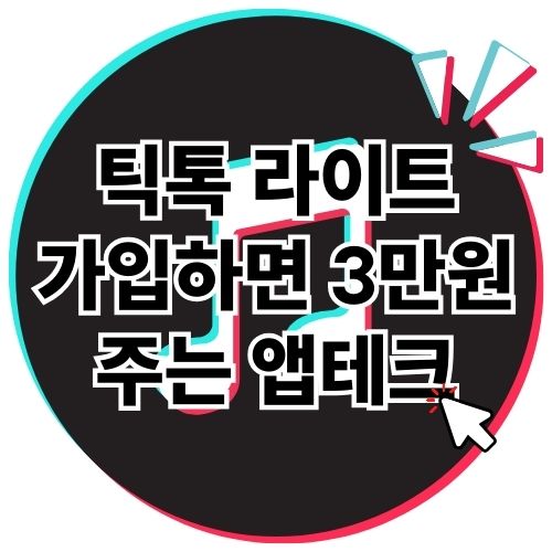 틱톡 라이트 TikTok 앱테크