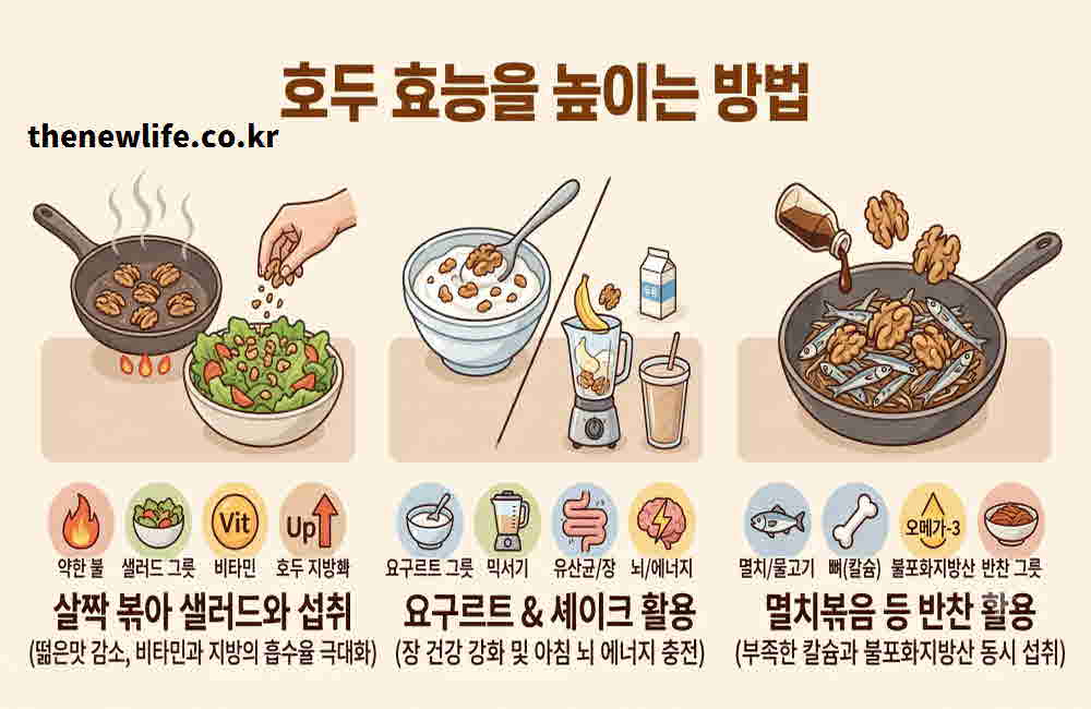 호두 효능 높이는 요리