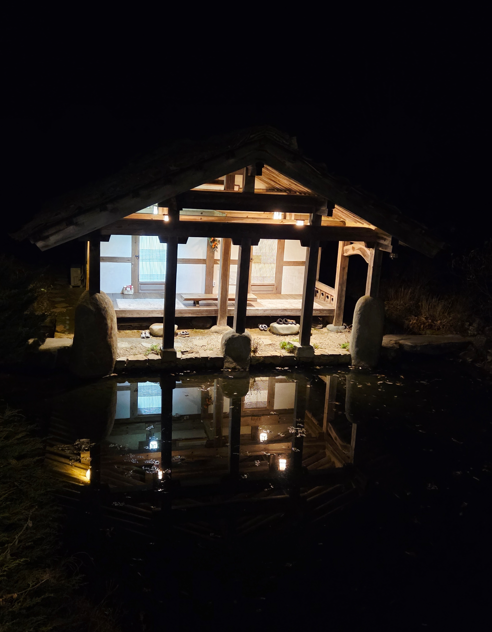 고운동천 밤 풍경