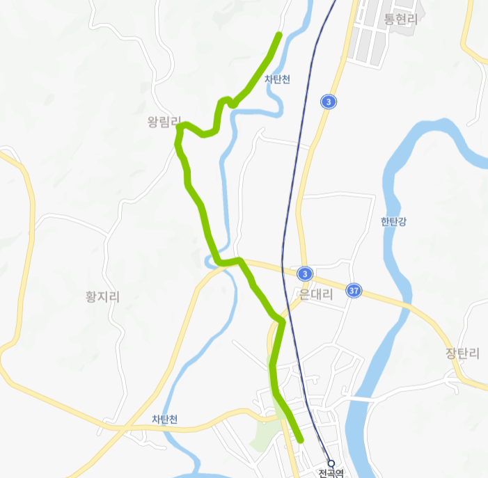 연천-82-1번-버스-노선-지도