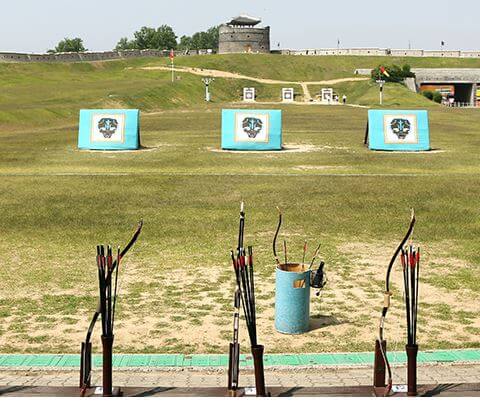 연무대 국궁체험장 사진