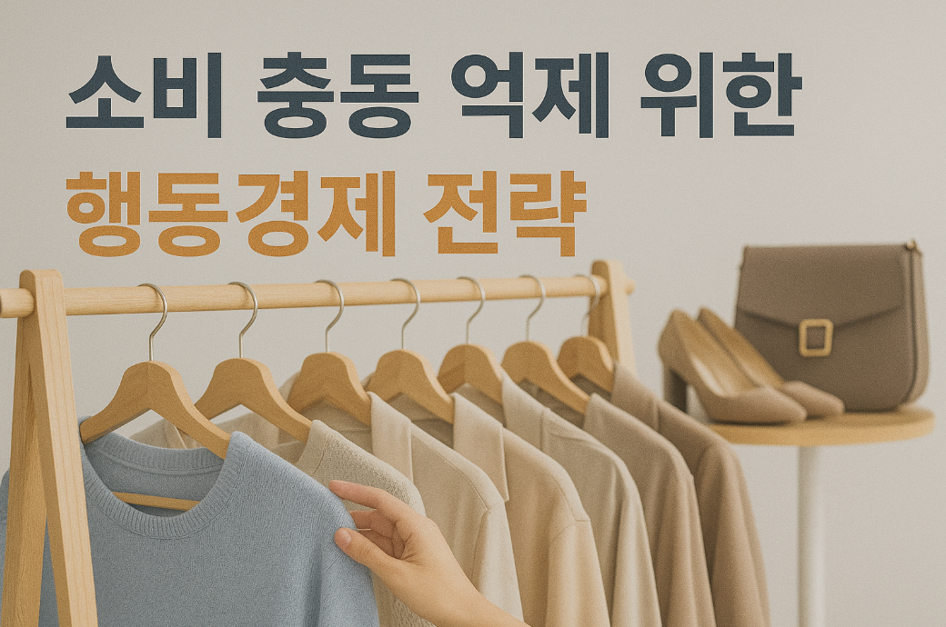 소비 충동 억제 위한 행동경제 전략