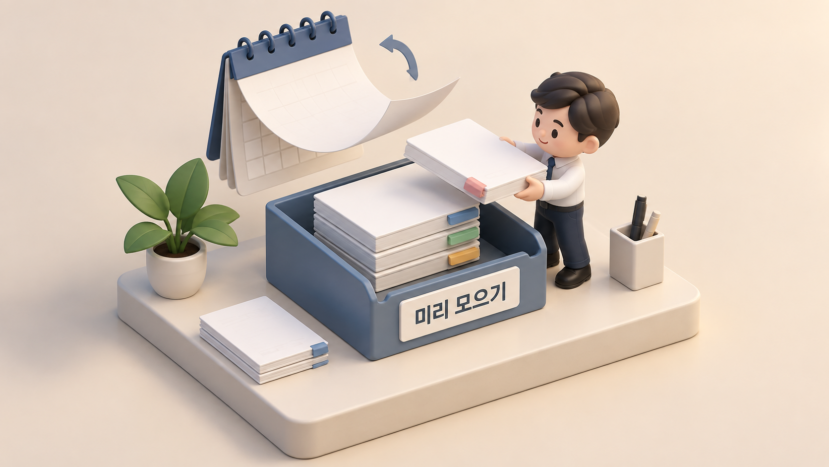 올해 준비해서 내년에 받기