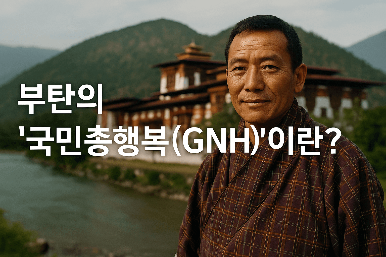 부탄의 국민총행복(GNH) 소개