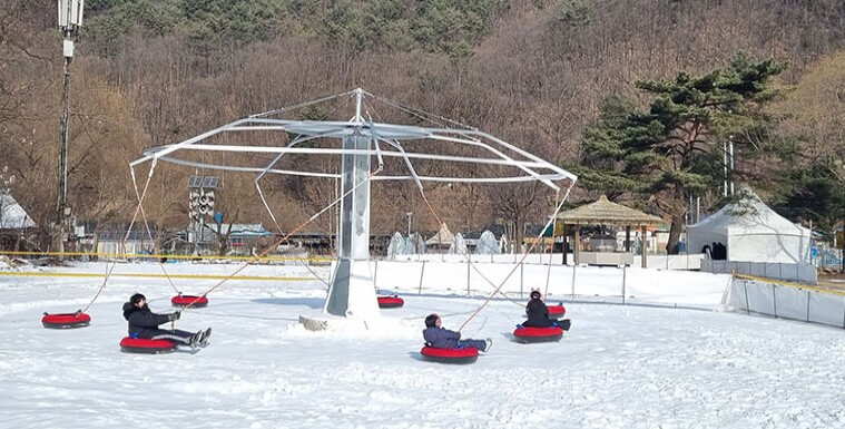 동장군축제 송어 얼음 낚시 및 눈썰매 정보, 축제가 포천 백운계곡쪽에서 진행하고 있습니다.