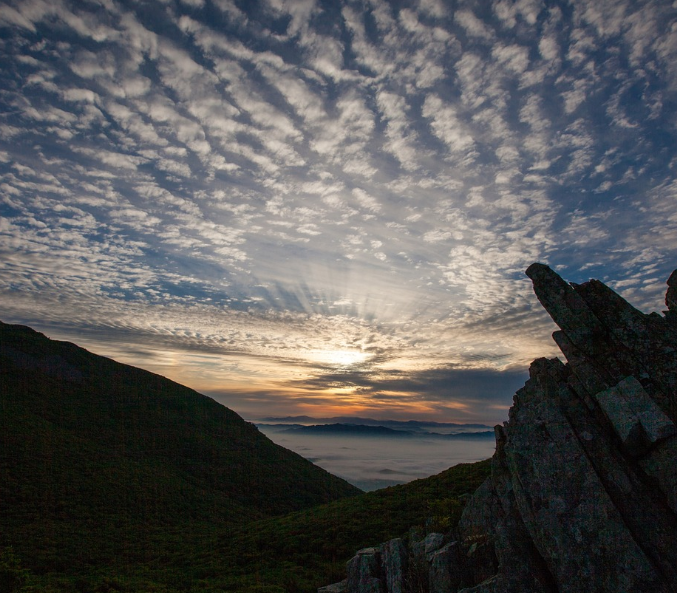 무등산 자연경관 사진