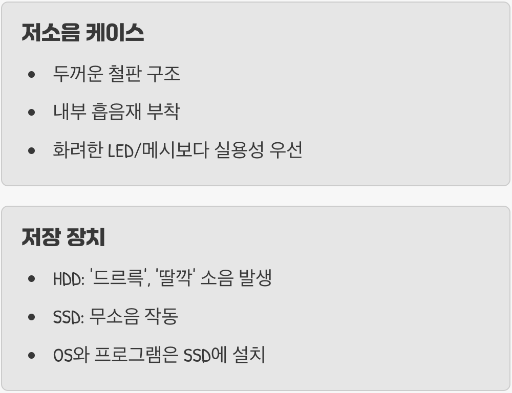 케이스와 저장 장치&amp;#44; 마지막 방어선