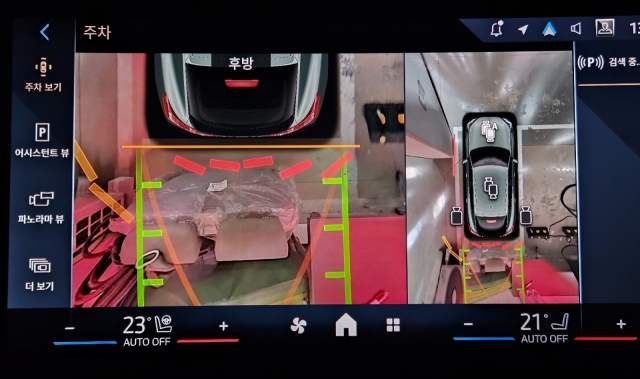 어라운드 뷰 : 운전의 눈이 되어주는 360도 카메라 시스템