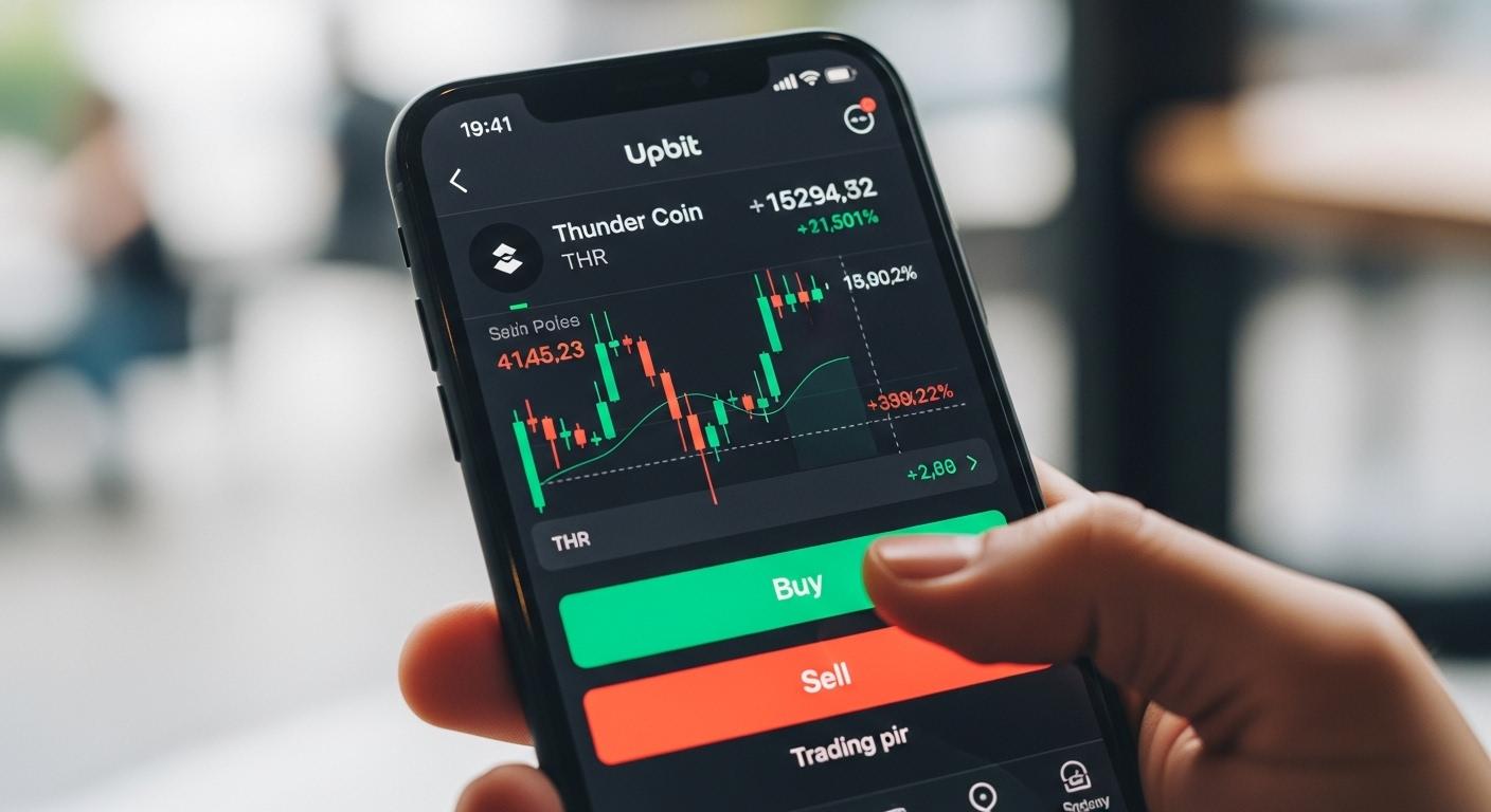 업비트 썬더 코인