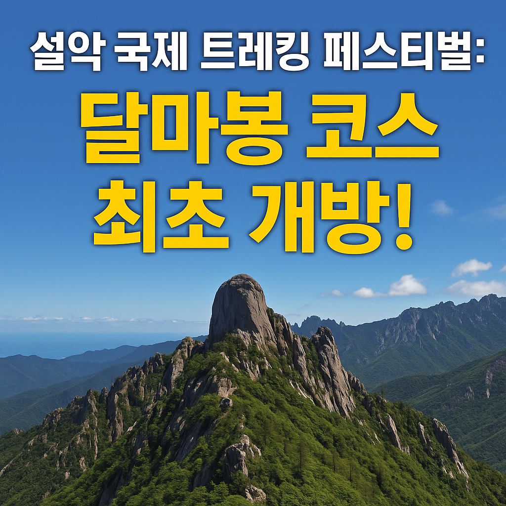 설악산 달마봉 트레킹
