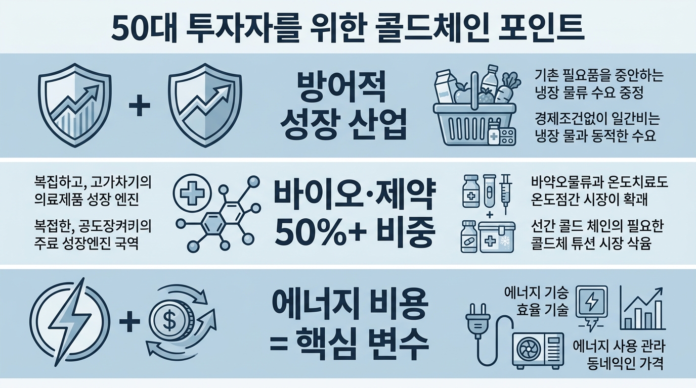 콜드체인 투자 핵심 3가지