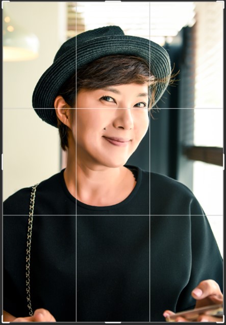 황금분할(삼분할)을 이용해서 촬영하기