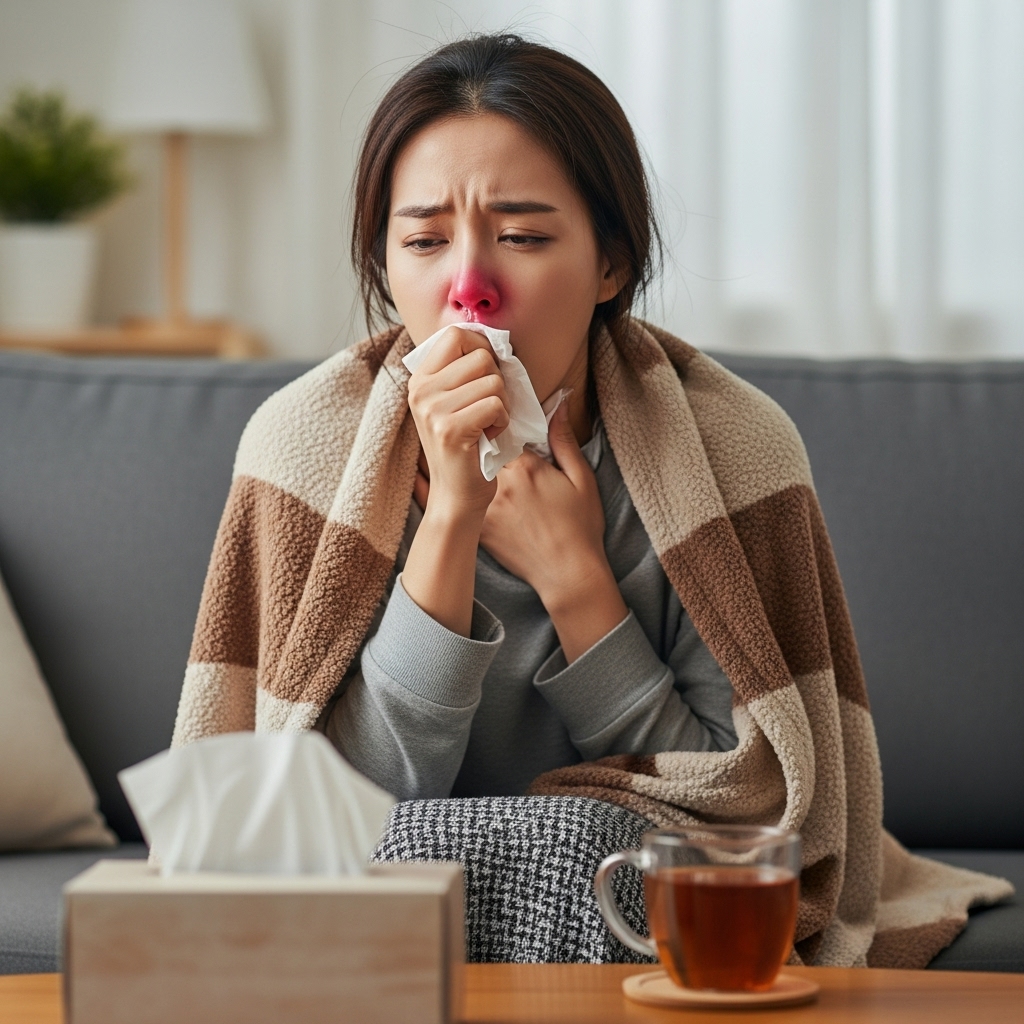 목감기, 코감기, 기침감기: 증상별 감기 빨리 낫는 법