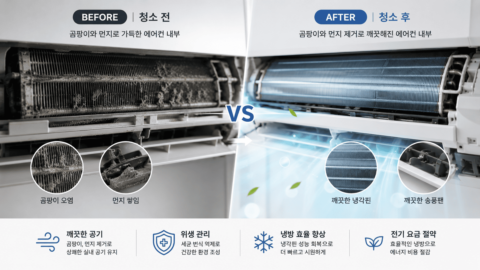 효과분석으로 살펴보는 청소 품질과 위생 수준