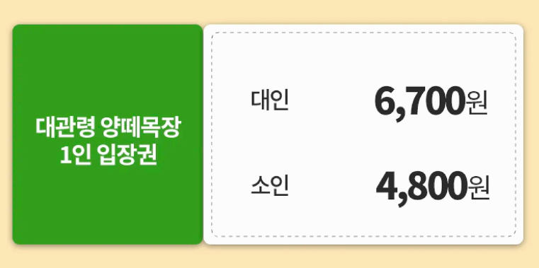 대관령양떼목장