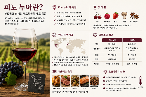 피노 누아란? 부드럽고 섬세한 레드와인의 대표 품종 알아보기
