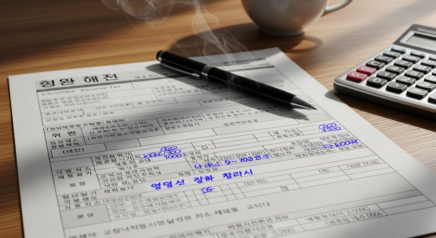 근로소득세 자동계산기