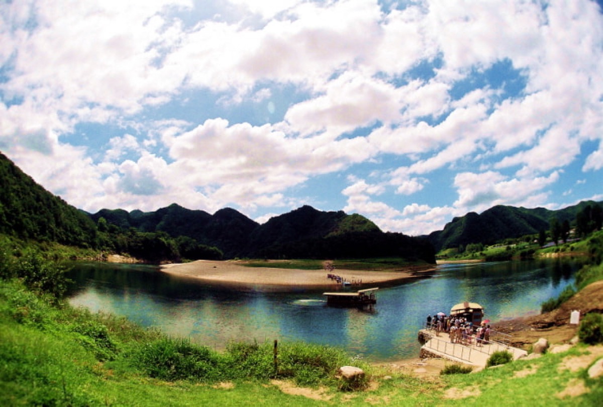 한국의 영월 청령포