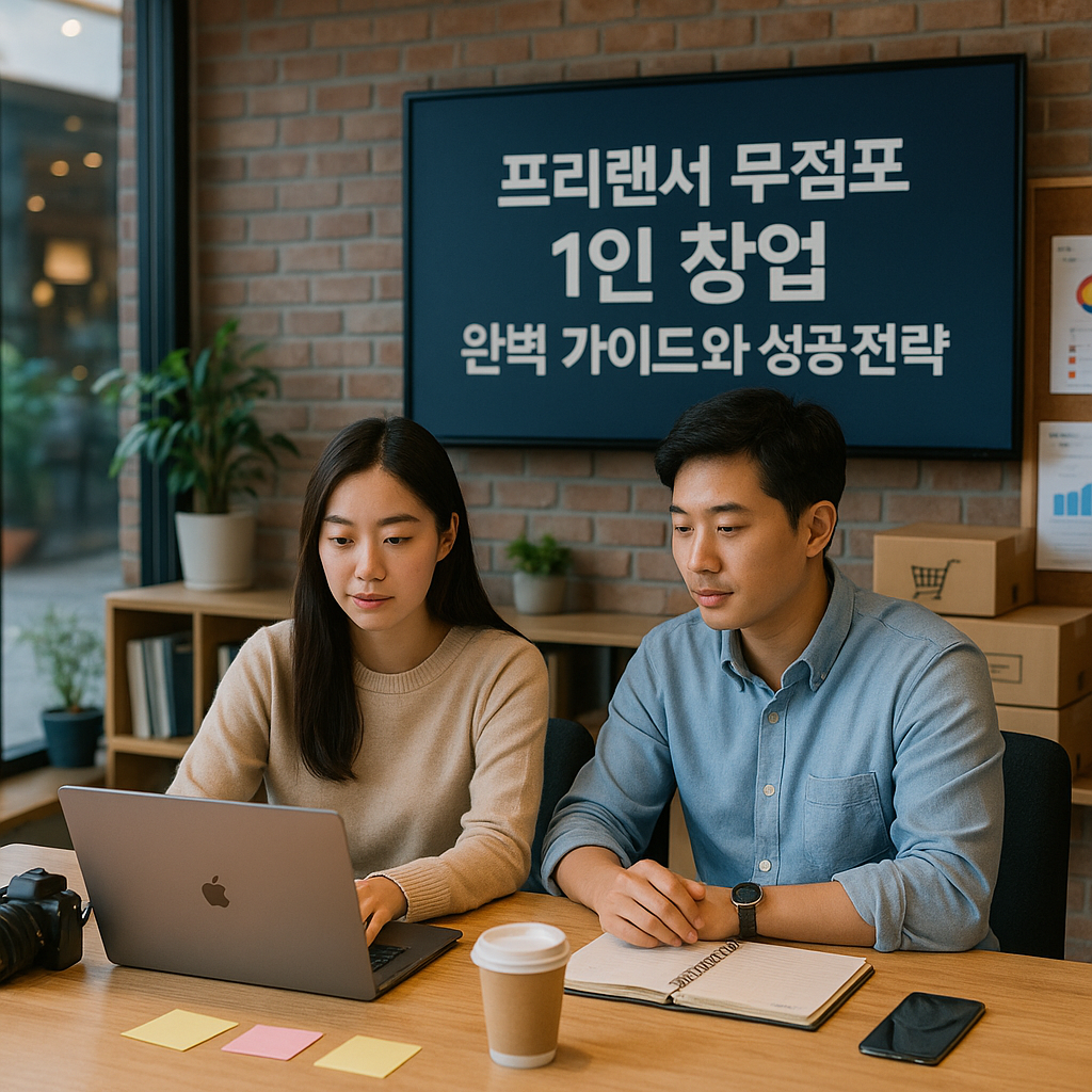 프리랜서 무점포 1인 창업 완벽 가이드와 성공 전략