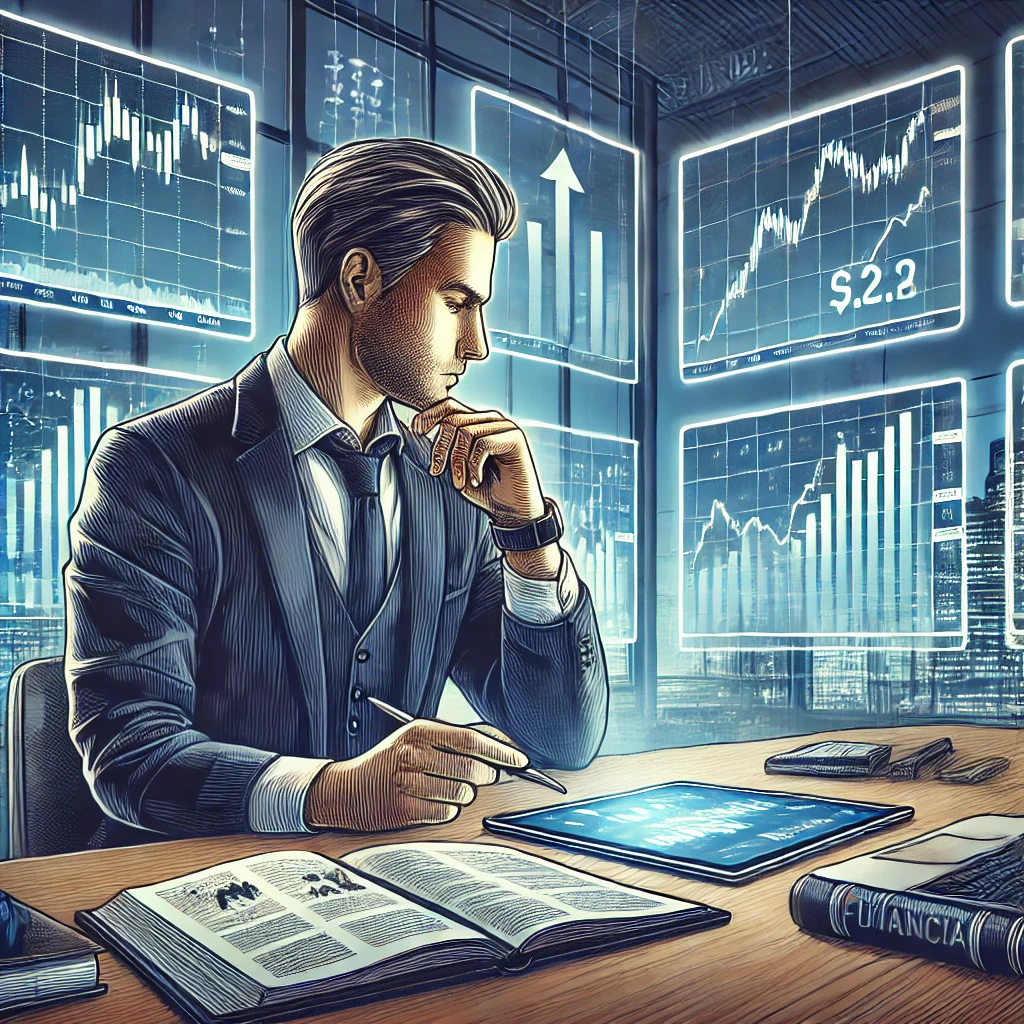 여러-화면이-있는-책상에-앉아-추가-매수를-고려하는-투자자