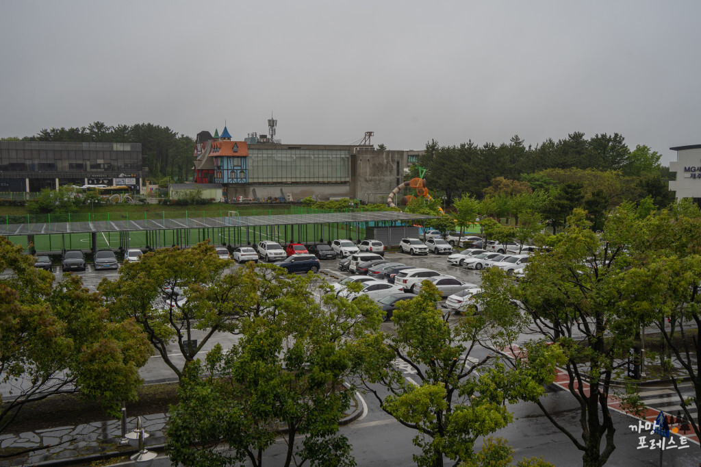 새마을 금고 제주 연수원 주차장