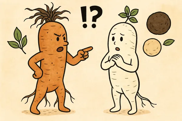 적하수오 백하수오 차이와 효능 비교10