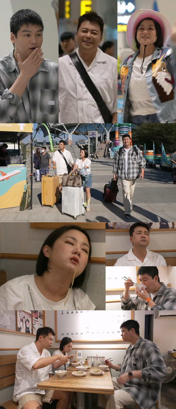 &#39;나혼자산다&#39; 전현무와 박나래&#44; 이장우가 대만 타이중에서 팜유 세미나 3탄을 개최한다. [사진=MBC]