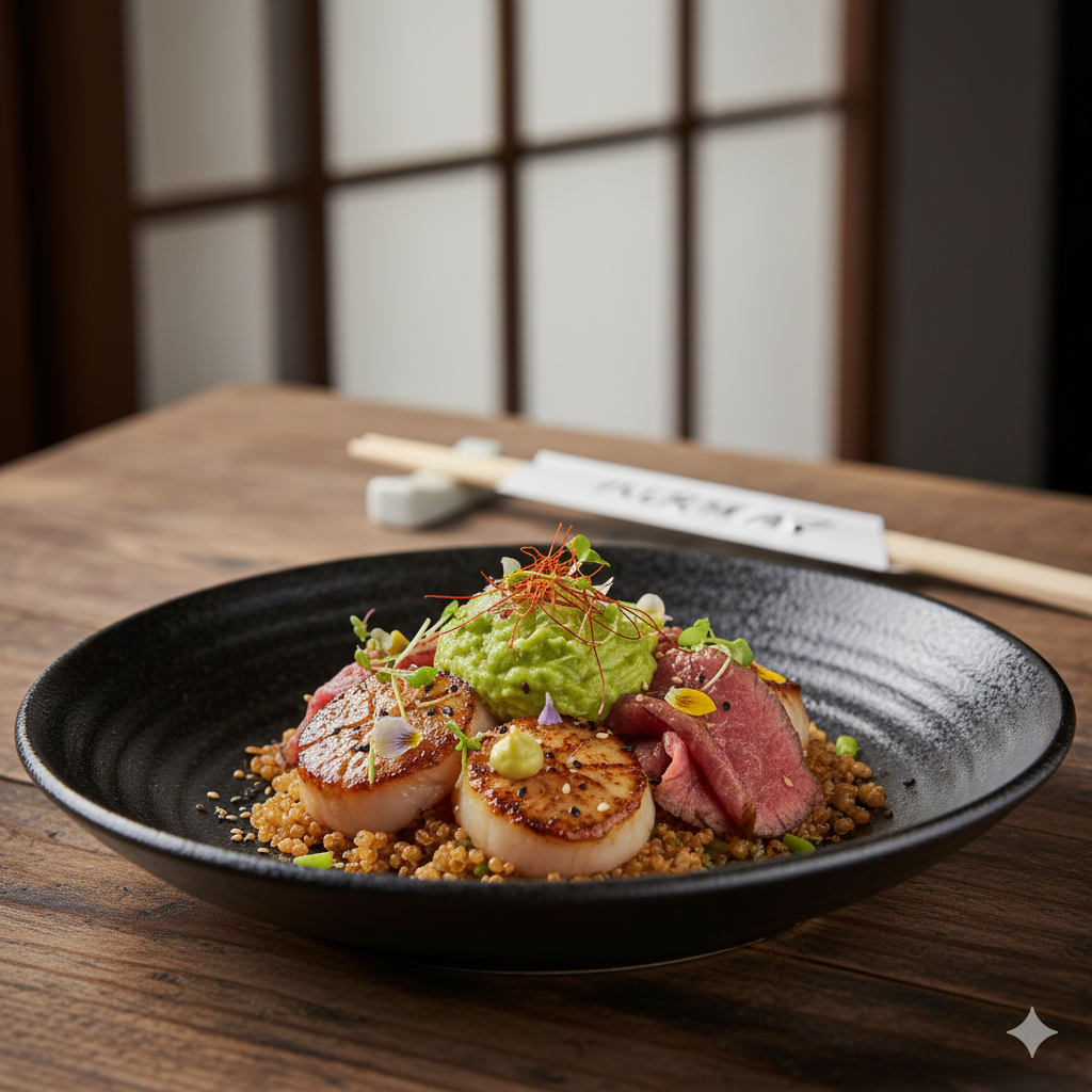 일본+서양 결합한 퓨전요리