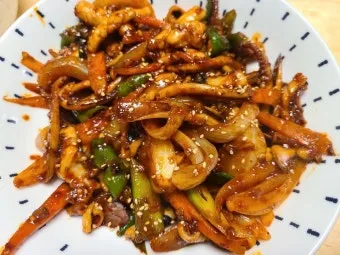 오징어 볶음 맛있게 만드는법과 밥도둑 레시피_13