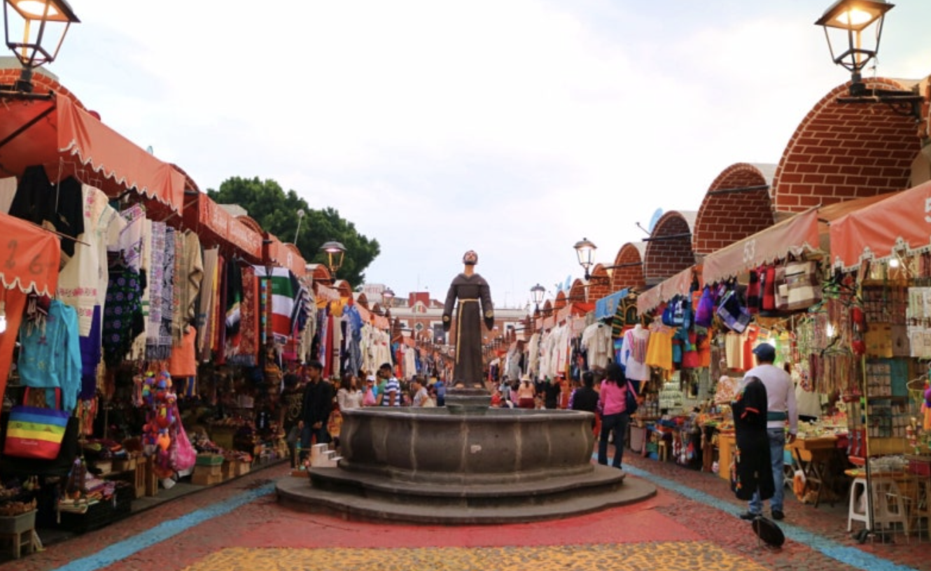 멕시코 전통시장 즐기기 좋은 지역 (푸에블라 엘 파리아안) 관련 사진.