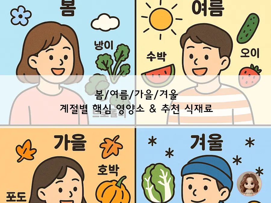 제철 식재료가 건강에 좋은 5가지 과학적 이유