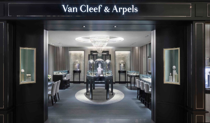 반클리프 매장 사진