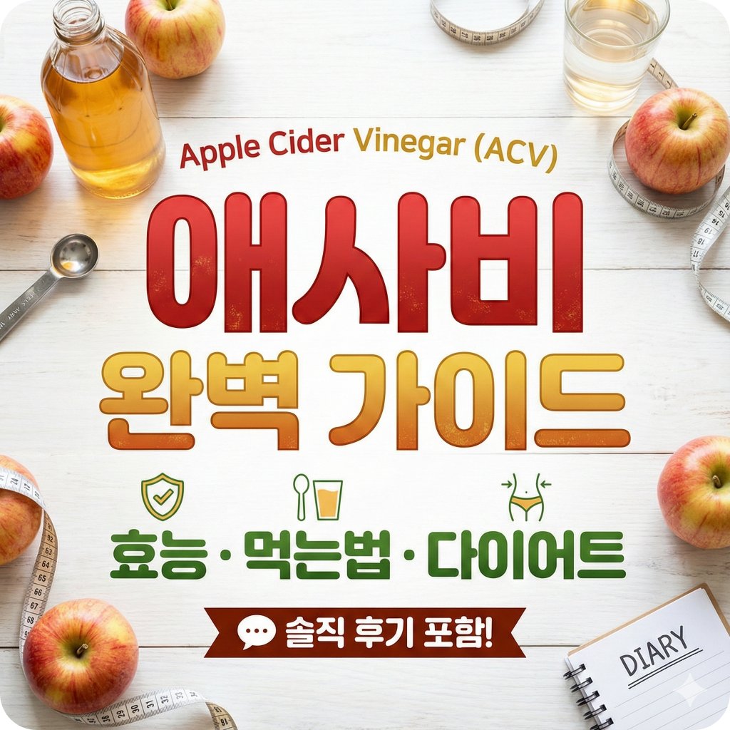 애사비 식초 효능 먹는법