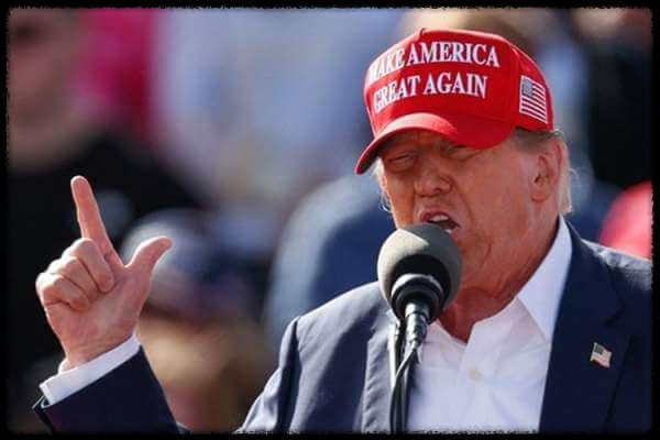 트럼프 대통령 관세풍자