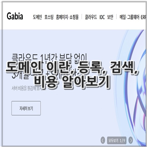 도메인 이란, 등록, 검색, 비용 알아보기